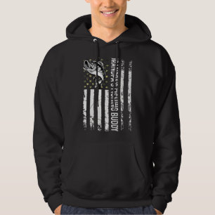 Cute Grandpa's Fishing Buddy Young Fisherman Hoodie