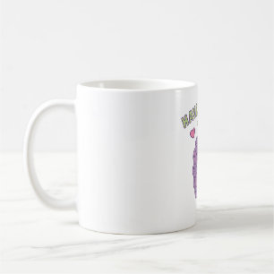 Cute Grapes Have A Grape Day Happy Greeting Coffee Mug