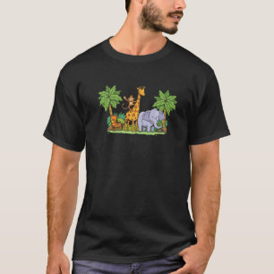 Cute Graphic Animal Keeper Zoo Keeper Animal Lover T-Shirt