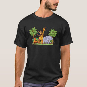 Cute Graphic Animal Keeper Zoo Keeper Animal Lover T-Shirt