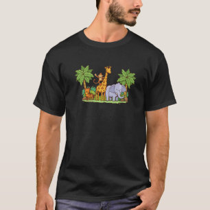 Cute Graphic Animal Keeper Zoo Keeper Animal Lover T-Shirt