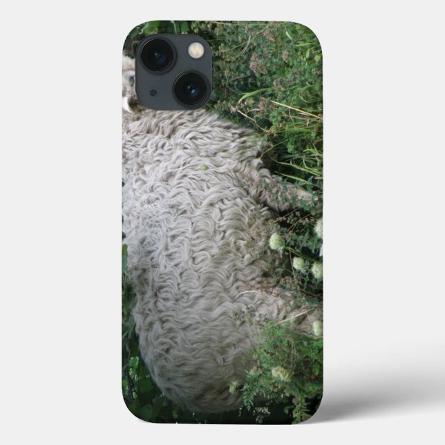 Cute Greedy Sheep iPad Case (Back)