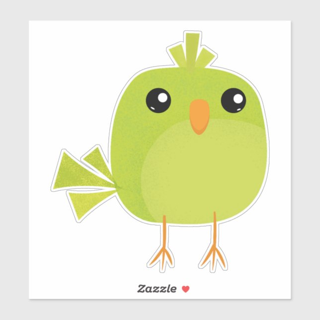 Cute green bird (Sheet)