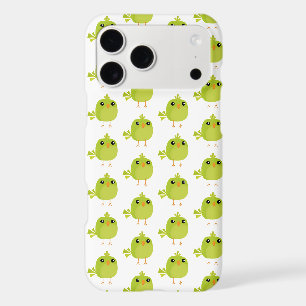Cute Green Bird Cartoon