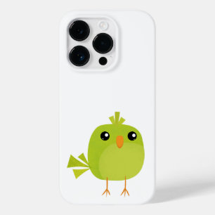Cute Green Bird Cartoon Case-Mate iPhone 14 Pro Case
