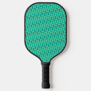 Cute Green Brick  Pro Pickleball Paddle