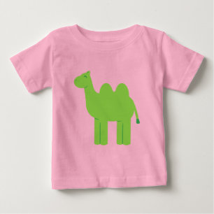 Cute Green Camel Baby T-Shirt