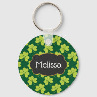 Cute Green Clover Pattern
