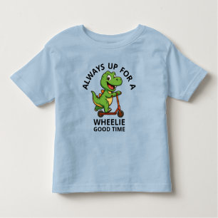Cute Green Dinosaur Toddler T-Shirt