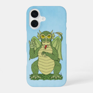 Cute Green Dragon Case-Mate iPhone Case