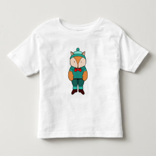 Cute green fox toddler T-Shirt