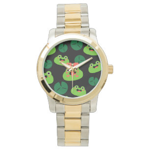 Cute Green Frogs   Watch