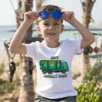 Cute Green Garbage Truck Kids Any Age