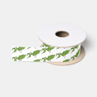 Cute green leaf insect cartoon illustration