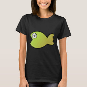 Cute Green Or Yellow Fish T-Shirt
