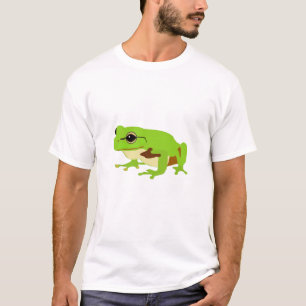 Cute Green Tree Frog  T-Shirt