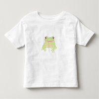Cute Green Tree Frog - transparent.