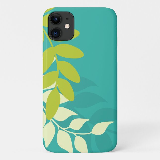 Cute Green Vines Case-Mate iPhone Case (Back)