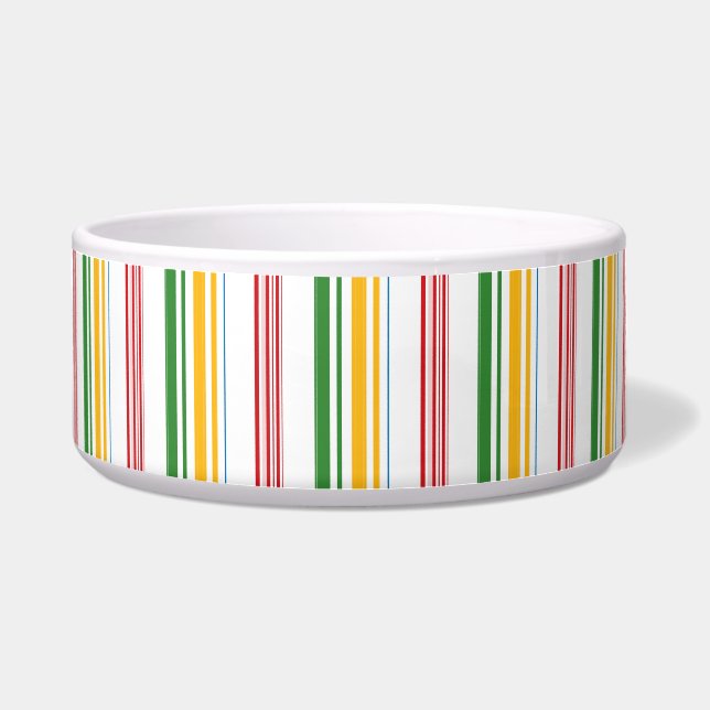 Cute green yellow stripes (Front)