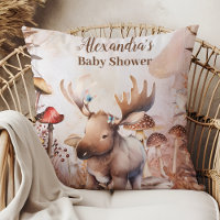 Cute Greenery Forest Animals Woodland Baby Shower