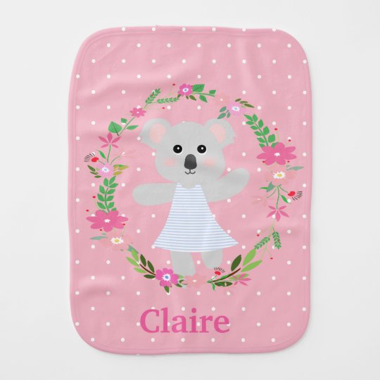 koala baby burp cloths
