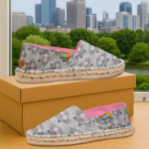 Cute Grey Cat Face Pattern Custom Colour