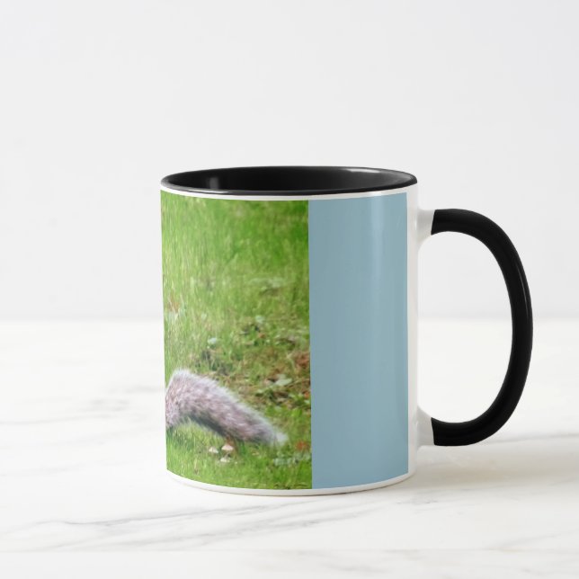 Cute Grey Squirrel Mug (Right)