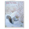 cute grey squirrel snow scene wildlife