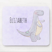 Cute Grey Tyrannosaurus Rex Dinosaur Toy