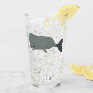 Cute Grey Whale Environmental Art Whales Glass