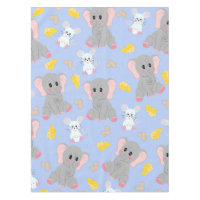 Cute Grey White Elephant Mouse Peanut Cheese