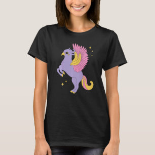 Cute Griffin Aesthetic Retro Fairytale Fantasy Ani T-Shirt