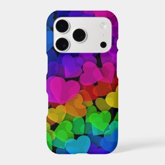 Cute Groovy Hearts Rainbow