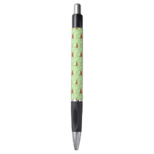 Cute Groundhog and Tulip Flowers Patterned