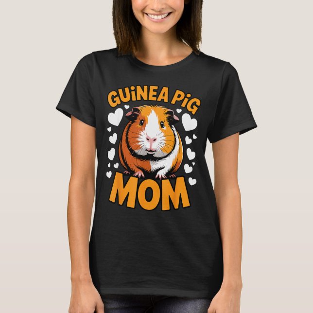 Cute Guinea G Art For Women Girl Adult Guinea G Lo T-Shirt (Front)