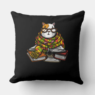 Cute Guinea Pig Book Reading Pet Cushion