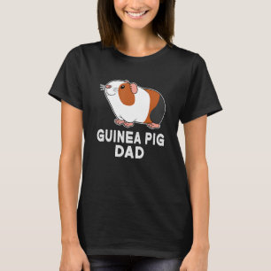 Cute Guinea Pig Design For Dad Men Cavy Guinea Pig T-Shirt