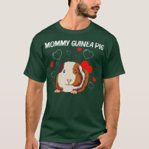 Cute Guinea Pig Design For Women Mum Guinea Pig Ro T-Shirt