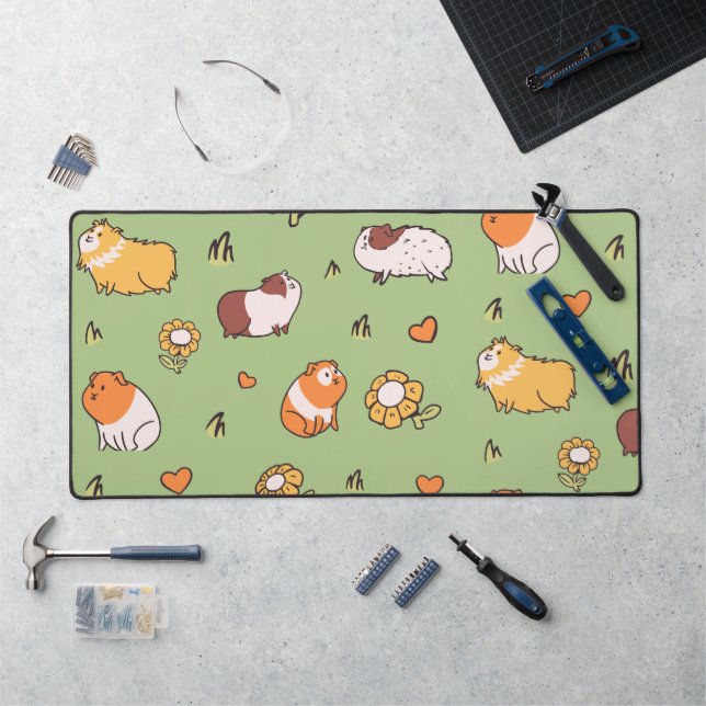 Cute Guinea Pig Desk Mat (Workstation)