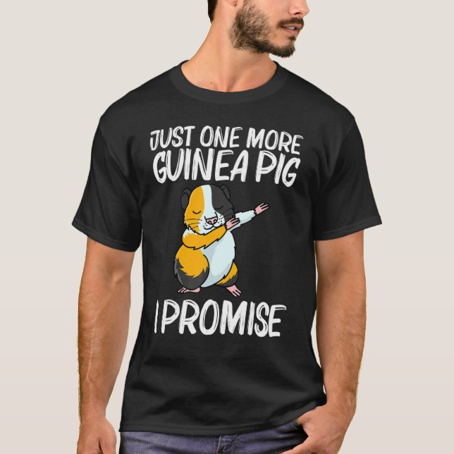 Cute Guinea Pig For Men Women Pet Animal Breed T-Shirt (Front)