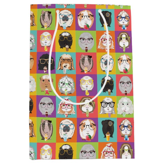 Cute Guinea Pig Gift Bag (Front)