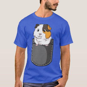 Cute Guinea Pig Gift For Girls & Boys Pocket Guin T-Shirt