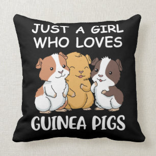 Cute Guinea Pig Gifts Girls Kawaii Guinea Pig Gift Cushion