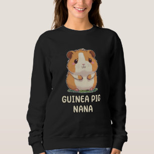 Cute Guinea Pig Grandma Grandmother Nana Sweatshirt