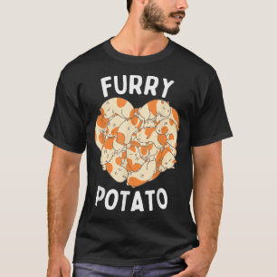 Cute Guinea Pig Heart Furry Potato Lover 751 T-Shirt