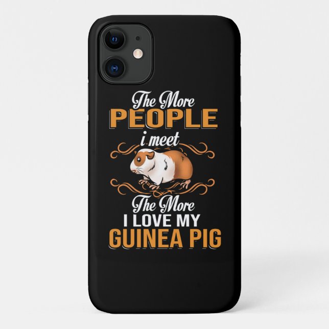 Cute Guinea Pig Mom Case-Mate iPhone Case (Back)