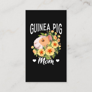 Cute Guinea Pig Mum Business Card