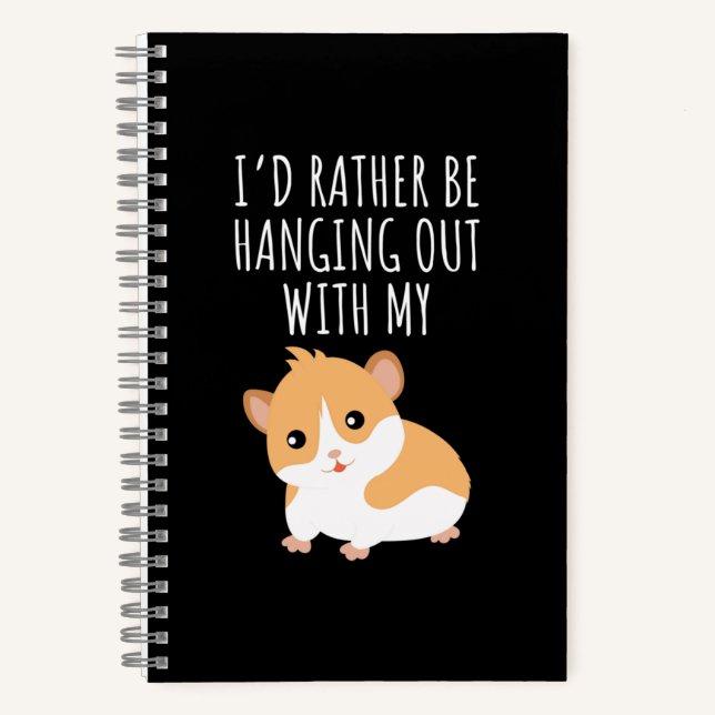 Cute Guinea Pig Notebook (Front)