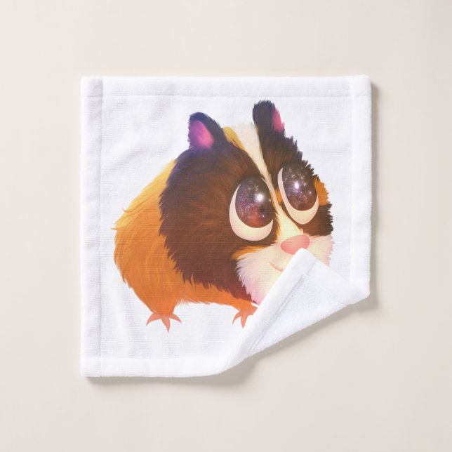 Cute Guinea Pig Towel (Wash Cloth)