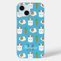 Cute Guinea Pigs and Carrots Personalised